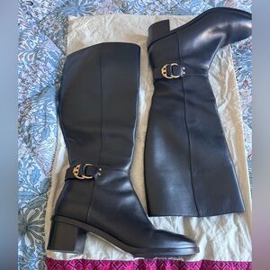 Tory Burch Black Boots- Size 9M